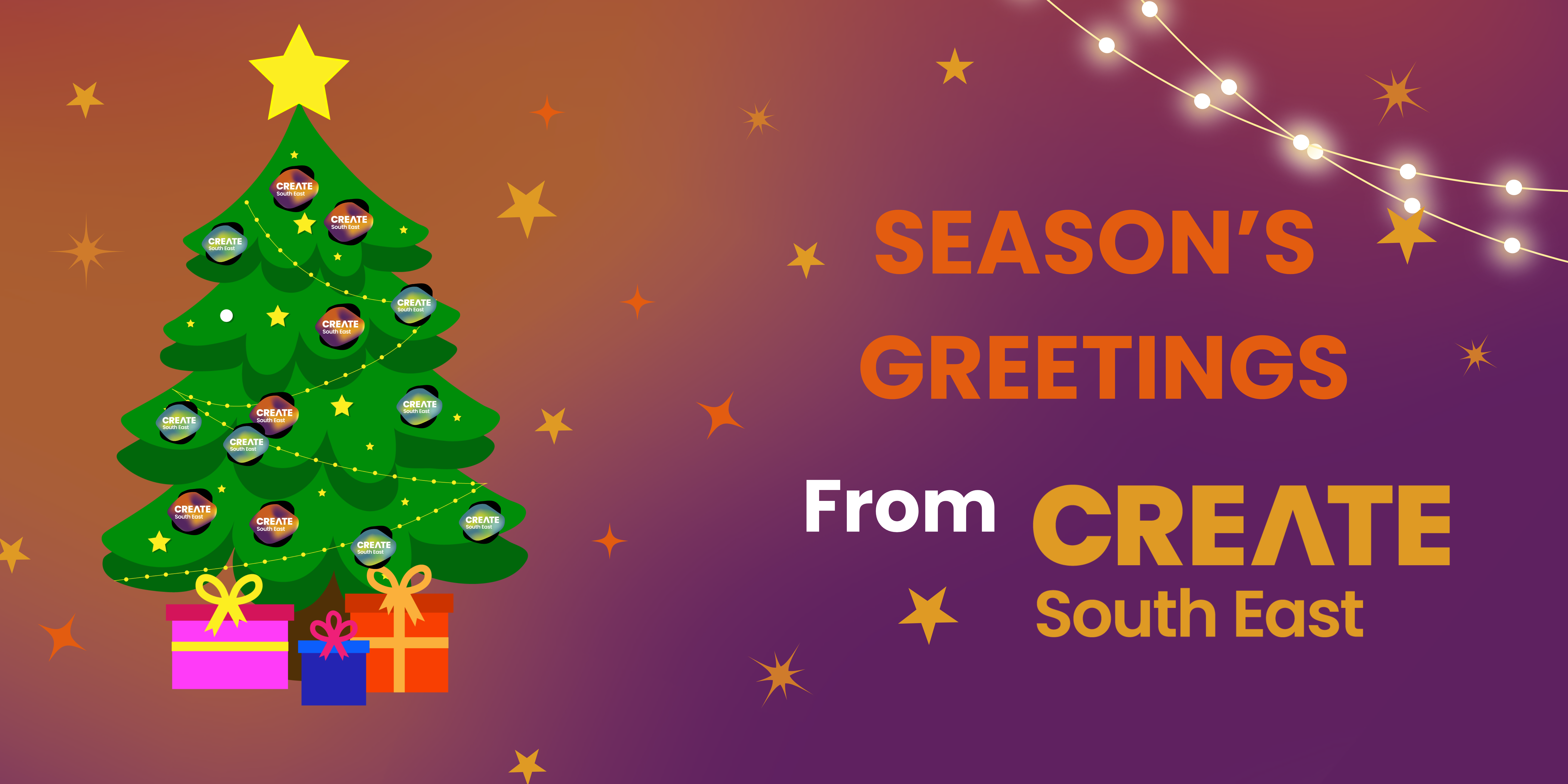 Season’s Greetings from the Create South East Team!